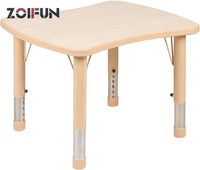 Fournisseurs de meubles pour maternelles ZOIFUN, table d'étude pour enfants réglable en hauteur sur 8 niveaux