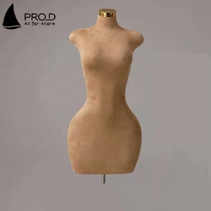 Maniquí ancho para mujer, tienda de ropa de gama alta, Europa y América, tamaño grande, flocado - Product Image 5