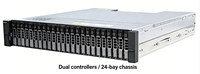 De Ll PowerVault ME5024 2U SAN/NAS Storage Array 24x2.5" Drive Bays 12G SAS ISCSI FC Dual Controller Intel Xeon Tersedia