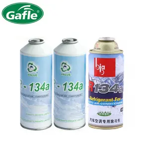 Exportação r134a gás Químico usado no condicionador de ar do carro