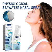 Spray de nettoyage doux nasal Congestion nasale Démangeaisons nasales Spray de soulagement nasal Eau de mer physiologique Spray nasal
