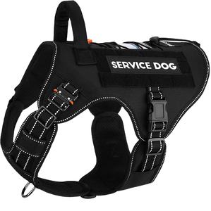 Chaleco para perros de muestra gratis con forro transpirable y asa acolchada para un control cómodo en ropa táctica para perros al aire libre - Product Image 1