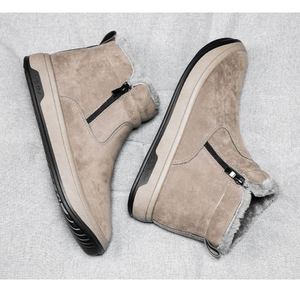 Snow <b>Boots</b> Men's 2022 Winter New Warm Men's <b>Boots</b> Fashion Cotton Shoes - Product Image 2