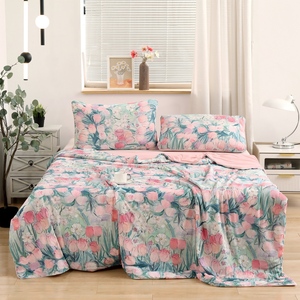 لحاف فاخر من التوليب لشخص واحد ومزدوج للتبريد في الصيف لحاف - Product Image 3