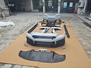 ชุดแต่งสไตล์ <span class=keywords><strong>Top</strong></span> <span class=keywords><strong>Secret</strong></span> สำหรับ <span class=keywords><strong>Nissan</strong></span> <span class=keywords><strong>GTR</strong></span> 2008-2020 <span class=keywords><strong>R35</strong></span> Facelift ถึงปี 2026 รุ่น Skyline พร้อมไฟหน้า LED และสปอยเลอร์กันชนคาร์บอนไฟเบอร์ - Product Image 5