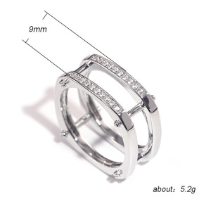 Punk Style Ring for Men Unisex Bold Statement Fashion Finger Jewelry - Product Image 5
