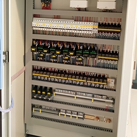 Armoire de commande PLC, panneau de commande industriel, armoire de distribution électrique en acier inoxydable