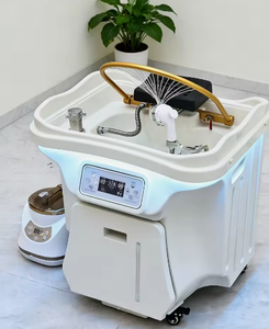 Lavacabezas Multifuncional para Salón de Belleza, Spa Capilar, Lavado de Cabello, Baño de Vapor Tailandés, Masaje, Lavabo Circulante para Barbería y Estética - Product Image 2