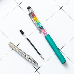 Wholesale Custom Logo Hotel <b>Gift</b> Crystal <b>Pen</b> for Stylus Diamond Touch Ballpoint <b>Pen</b> with Advertising Features - Product Image 5