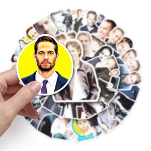 50pcs usine Offre Spéciale iPad tasse dessin animé Manga vinyle PVC autocollant impression Paul <span class=keywords><strong>Walker</strong></span> autocollants - Product Image 6