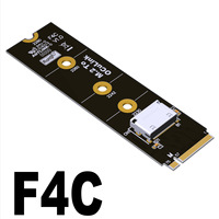 Station d'extension de carte graphique externe ADT F9G OcuLink, type ATX, PCIe 4.0 64 Gbps