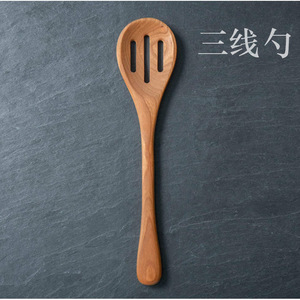 ส้อมไม้เชอร์รี่สามง่าม อุปกรณ์ครัว ล้างด้วยมือเท่านั้น สำหรับทำอาหาร - Product Image 4