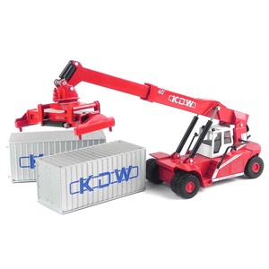 Diecast מתכת 1:50 מיכל מנוף משאית סימולציה מסוף פעולה להגיע Stacker דגם - Product Image 1