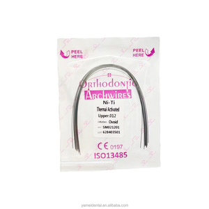 Yamei Orthodontisch Materiaal <span class=keywords><strong>Archwire</strong></span> Natuurlijke Eivormige Vierkante Standaard <span class=keywords><strong>Niti</strong></span> Thermisch Geactiveerde <span class=keywords><strong>Archwire</strong></span> Rond <span class=keywords><strong>Archwire</strong></span> - Product Image 5