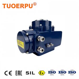 CE IP68 220V AC/380VAC 24VDC pour vanne à bille à quart de tour et pour milieux aqueux TOP-105 Options de tension multiples Fonctionnement efficace - Product Image 3