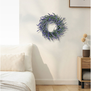 Guirlande <span class=keywords><strong>de</strong></span> fleurs <span class=keywords><strong>de</strong></span> lavande artificielle UMIND pour la <span class=keywords><strong>porte</strong></span> d'entrée, décoration <span class=keywords><strong>de</strong></span> Noël printemps-été - Product Image 6