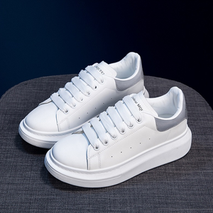 Petites chaussures blanches pour femmes, <span class=keywords><strong>plateforme</strong></span>, chaussures décontractées blanches pour femmes - Product Image 5