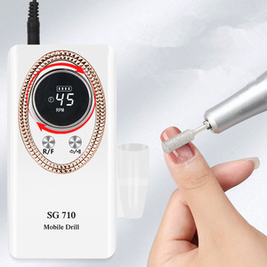 Taladro Eléctrico Recargable para Uñas de 45000 RPM, Inalámbrico, Potente, Kit de Manicura, Lima de Uñas - Product Image 5