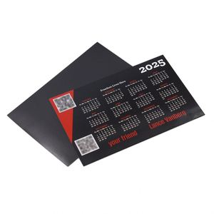 Calendrier aimanté pour réfrigérateur, promotionnel, personnalisé, immatériel immobilier, directement de l'usine, pas cher, 2025 2026 - Product Image 5