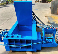Machine automatique de presse de ferraille 60T de petite taille équipement de compacteur hydraulique pour la gestion des déchets utilisés pour les presses à balles en aluminium