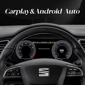 Quadro Strumenti Digitale LCD per <span class=keywords><strong>Seat</strong></span> <span class=keywords><strong>Leon</strong></span> 2013-2018, Pannello Cruscotto Digitale, Tachimetro Carplay, Cockpit Virtuale, Contachilometri HDMI - Product Image 4