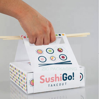 Boîte d'emballage pour sushis écologique en gros, boîte à emporter pour crêpes, gâteaux, pique-niques, papier, restaurant, nourriture, biscuits, avec insert