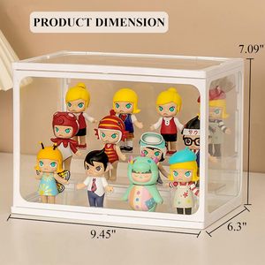 Koleksiyon için temizle ekran standı aksiyon figürleri oyuncaklar için istiflenebilir toz geçirmez temizle Pop <span class=keywords><strong>Mart</strong></span> için saklama kutusu vitrin - Product Image 3