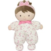 Boneka Bayi Little Me 9 Inch Jackie Mainan Lunak Berbunyi Pink Vintage Rose 3.2 oz Plastik Kereta Dorong Hadiah untuk 1 Bulan+ Harry J. Rashti