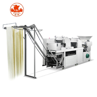 Machine à pâtes industrielle automatique chinoise à bas prix pour la fabrication de nouilles fraîches semi-automatiques, équipement commercial pour la production de nouilles rondes