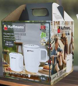 ホフマンズブランド 0.8L ミニ折りたたみ式電気ケトル 1200W ポータブルトラベルポット <span class=keywords><strong>3</strong></span> in 1 シリコン製ウォーターボイラー ナイジェリアプロモーション用 - Product Image 4