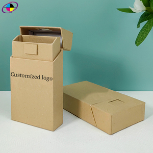 Papier kraft <span class=keywords><strong>personnalisé</strong></span> résistant aux enfants 10 paquets de boîtes de conteneur d'emballage de style <span class=keywords><strong>cigarette</strong></span> biodégradable <span class=keywords><strong>à</strong></span> l'épreuve des enfants en carton - Product Image 5