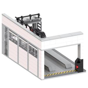 Série City Street View, atelier de réparation automobile Leguoguo MOC4062, jouets en plastique, blocs de construction, briques, 14 ans et plus, jouet - Product Image 5