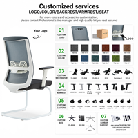 Chaise de bureau Aston confortable avec dossier réglable, fonction pivotante et réglage de la hauteur pour la maison/le bureau