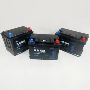 Bateria de Partida IP65 à Prova d'Água 12V 600CCA 800CCA 900CCA com Baixa Autodescarga para Longa Duração em Armazenamento (Start-Stop) - Product Image 1