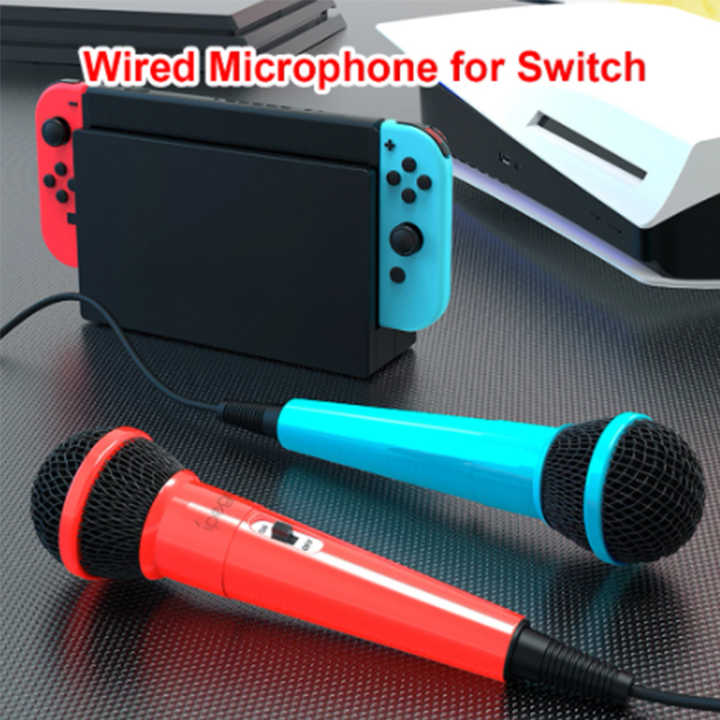 닌텐도 스위치 NS 마이크 용 간섭 방지 유선 마이크 PS4 PS5 PC Xbox One 마이크 게임 마이크