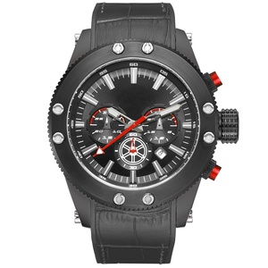 2020 Haute Qualité Hommes Warches Top Marque De Luxe Quartz Montre Hommes Casual En Cuir Véritable Imperméable À L'eau Montre de Sport - Product Image 5