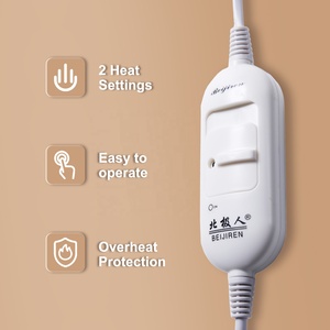 Manta de calefacción eléctrica debajo de la cama de poliéster directo de fábrica, para uso doméstico de invierno <span class=keywords><strong>135</strong></span>*65cm - Product Image 6