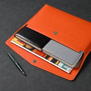 Bolsa de Archivo de Cuero PU para Negocios, Gran Capacidad, Portátil, Carpeta de Archivo A4, Almacenamiento de Facturas, Portafolio, Organizador de Documentos - Product Image 5