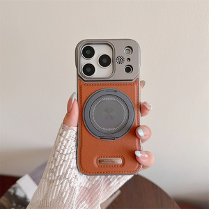 เคสโทรศัพท์มือถือแบบแม่เหล็กพร้อมกลิ่นหอมอโรมาเธอราพี สำหรับ iPhone 17 16 15 Pro Max  แบบด้าน  พร้อมที่วางและกระจายกลิ่นหอม - Product Image 3