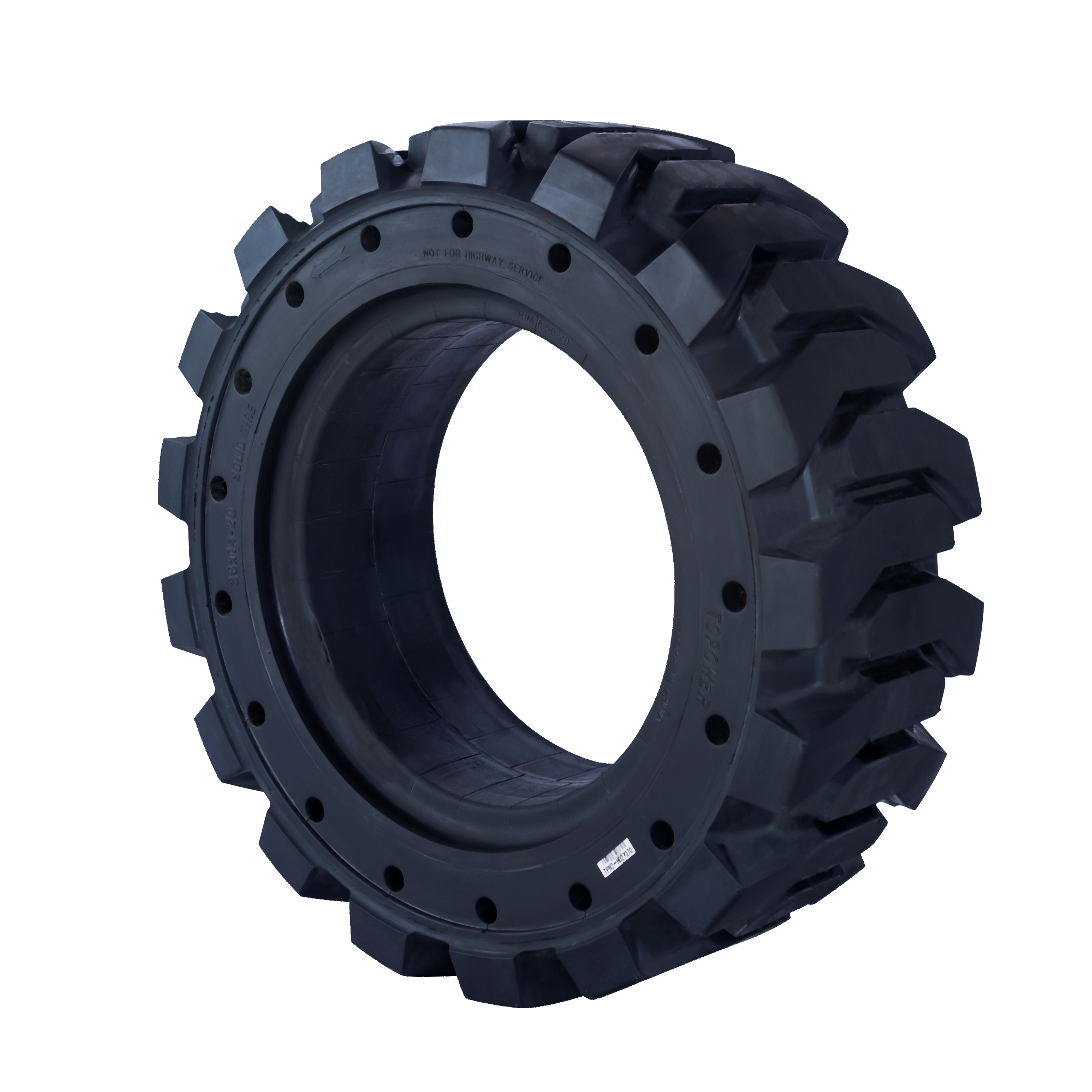 36X14-20 Wheel Loader Tire Skid Steer Tire with Rim