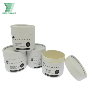 2020 New packaging box cosmetic kraft paper tubes eco friendly push up paper round box for eyelashes
