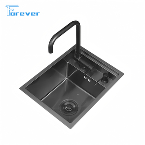 Nouveau Nano Black Hidden Mini évier d'île <span class=keywords><strong>en</strong></span> acier inoxydable 304 comptoir <span class=keywords><strong>de</strong></span> bar et évier <span class=keywords><strong>de</strong></span> café avec robinet <span class=keywords><strong>de</strong></span> cuisine <span class=keywords><strong>de</strong></span> levage - Product Image 2