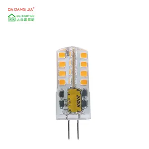 נורות LED G4 12V LED אור AC/DC G4 Bi-Pin בסיס נורות לעמעום 3 וואט 250 לומן 48SMD נורה