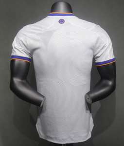 Camisetas de Fútbol Personalizadas al por Mayor, Estilo Vintage, Club 2526 <span class=keywords><strong>Real</strong></span> <span class=keywords><strong>Madrid</strong></span>, Versión Jugador y Versión Aficionado, Secado Rápido, Tela Sedosa - Product Image 4