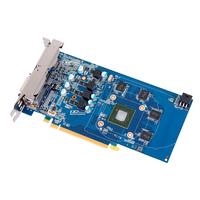 Fabrication de circuits imprimés pour l'électronique de communication, circuits imprimés HDI GPU personnalisés de 3e ordre, connecteurs dorés, BGA, plug via en résine