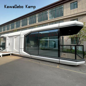 Kawagebo Kamp 38 Bedroom 40FT yatak odası ve balkon ile özelleştirilmiş lüks alüminyum prefabrik konteyner ev - Product Image 5