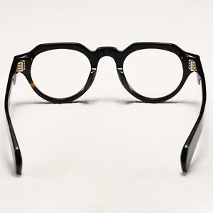 Figroad 2024 Herrenmode europäische Vintage-Brille handgefertigte optische Rahmen aus China Acetatmaterial Markenleserbrille