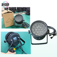Projecteur LED PAR DMX 512 19x10W RGBW 19pcs étanche en aluminium moulé sous pression pour extérieur, idéal pour les mariages