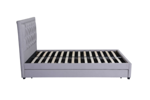 Nữ Hoàng nền tảng khung giường, hiện đại giữa thế kỷ nền tảng bedframe với rắn gỗ chân - Product Image 4