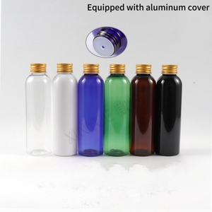 <b>Empty</b> Fine Mist PET 150ml Amber White for <b>Plastic</b> Spray <b>Bottle</b> Lotion Shampoo Cosmetic Packaging - Product Image 1